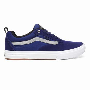 Damske Skate Obuv Vans Reflective Kyle Walker Pro Modre/Biele VA40KRWGI